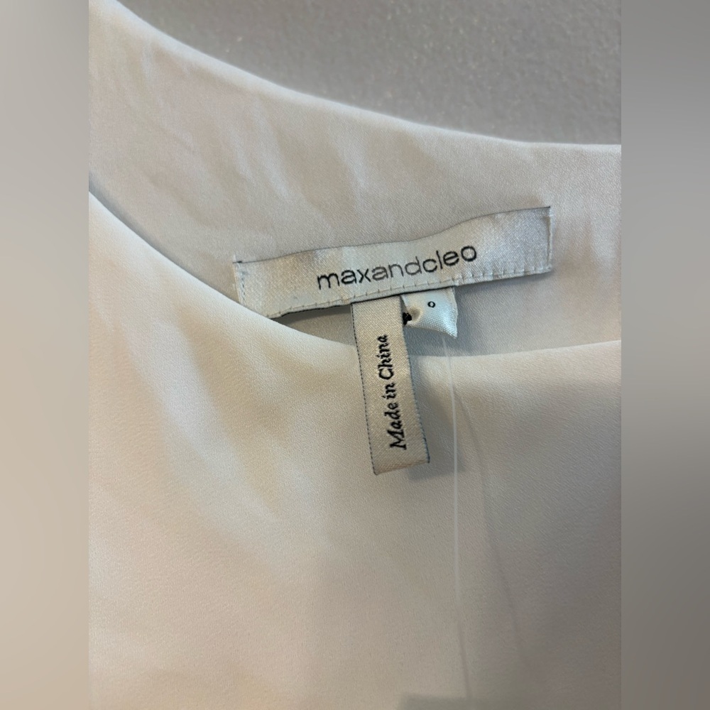 Max & Cleo White One Shoulder Sundress - Picture 3 of 10